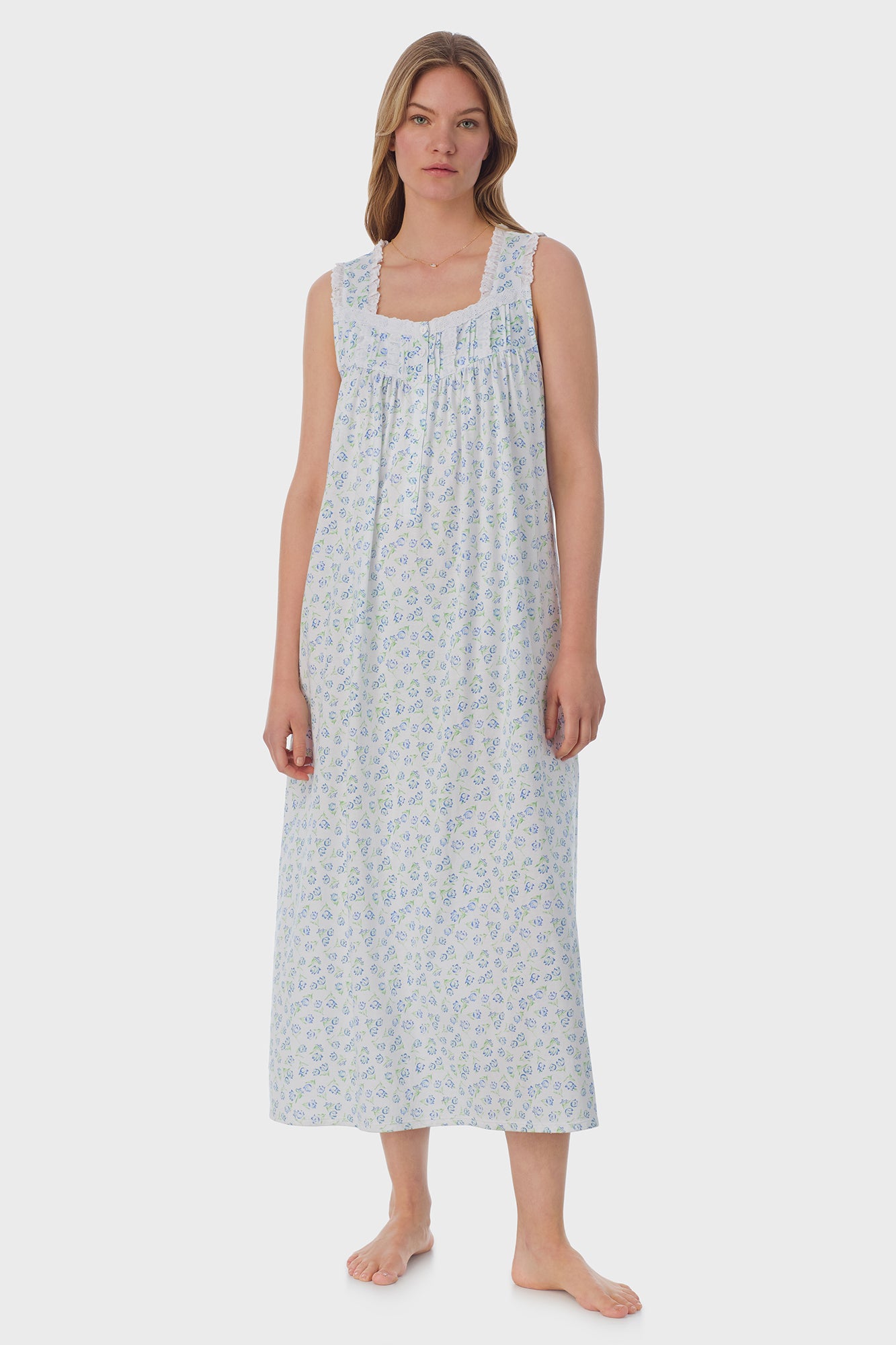 Tulip Knit Long Nightgown