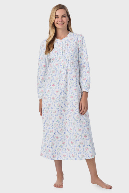 Sweet & Simple Ribbon Flannel Gown