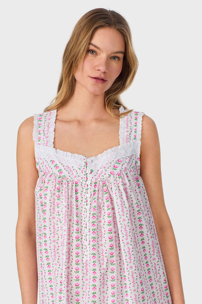 Rosey Tyrolean Cotton Lawn Ballet Nightgown