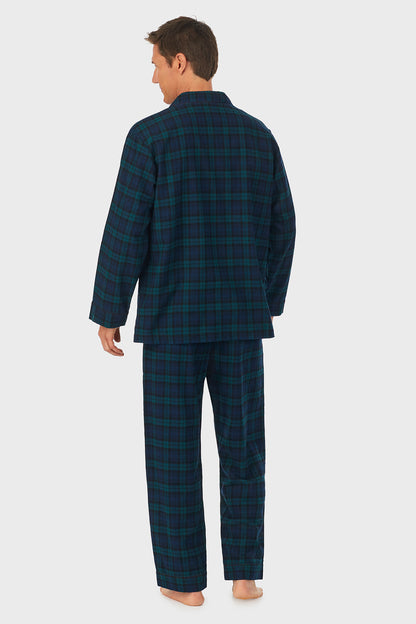 Men's Black Watch Flannel Pajama